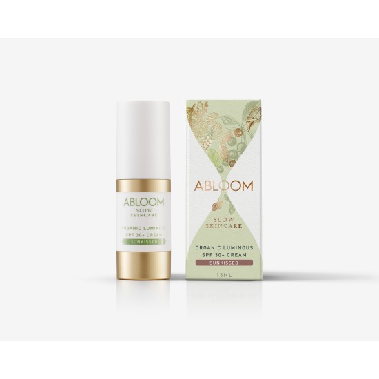 ORGANIC LUMINOUS SPF 20+ CREAM - SUNKISSED ORGANIC LUMINOUS SPF 20+ CREAM - SUNKISSED