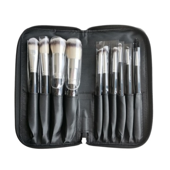 Professional 10-piece synthetic brush set Professional 10-piece synthetic brush set