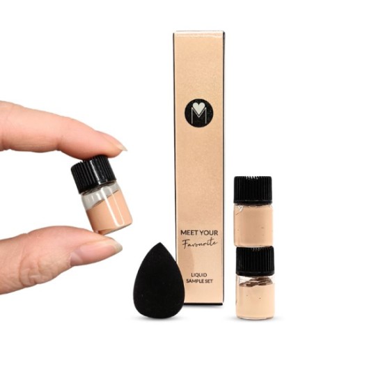 Meet your favourite - Liquid foundation test set Meet your favourite - Liquid foundation test set